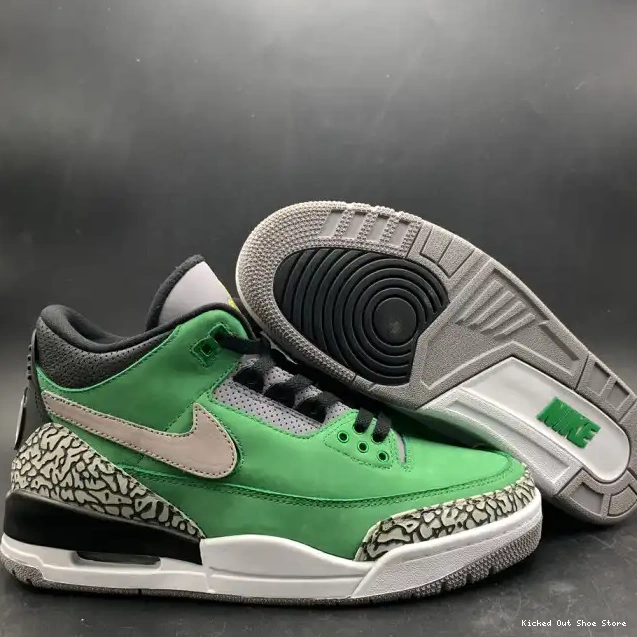 Kicked Out Shoe Store Tinker shoes Air 3 PE Ducks Retro Oregon Jordan AJ3 867493 0523